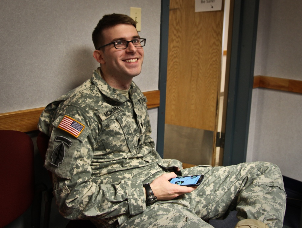 55th Signal Company AMVID visit