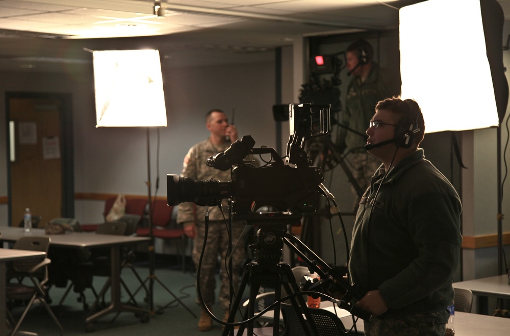 55th Signal Company AMVID visit