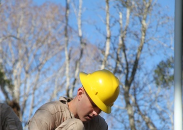 Support squadron improves game check facility