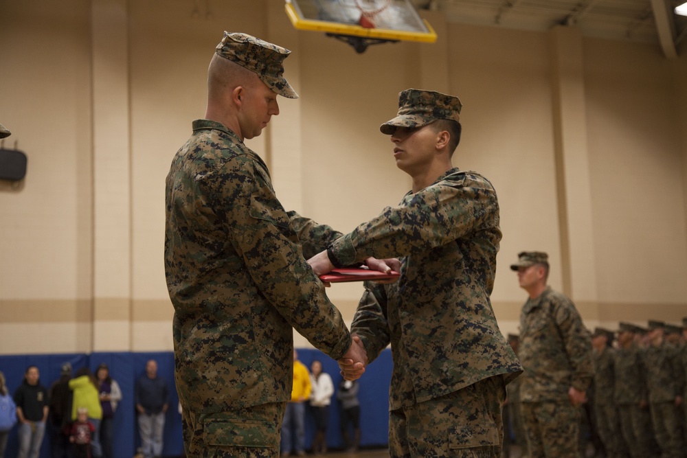 Charlie Company Graduation