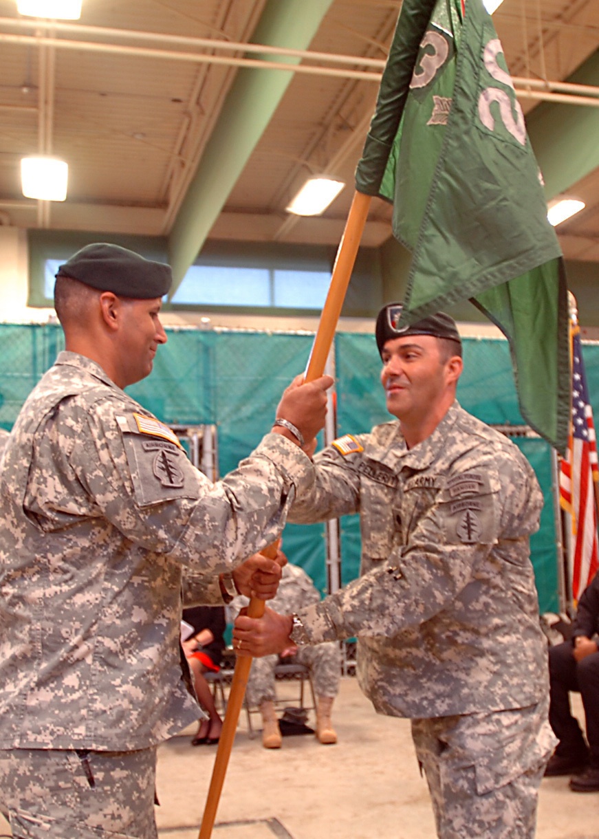 Roanoke Rapids-based Special Forces company welcomes new commander