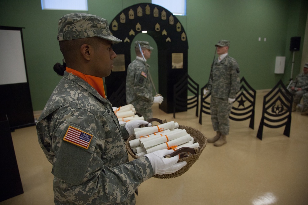 21st Signal Brigade NCO Induction Ceremony