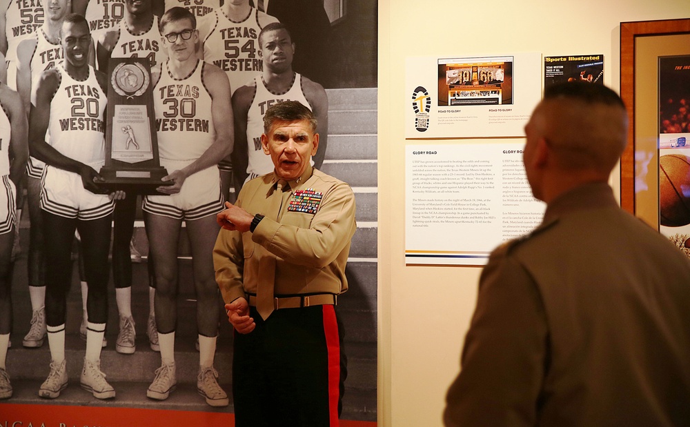 El Paso Native, Major General Juan G. Ayala Visits UTEP for 2014 MAES Leadership Academy