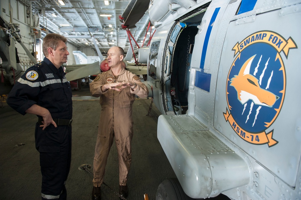 MH-60R Seahawk aboard USS Harry S. Truman