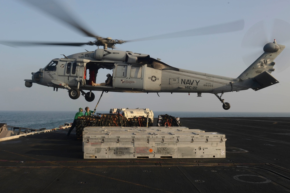 USS Harry S. Truman replenishment