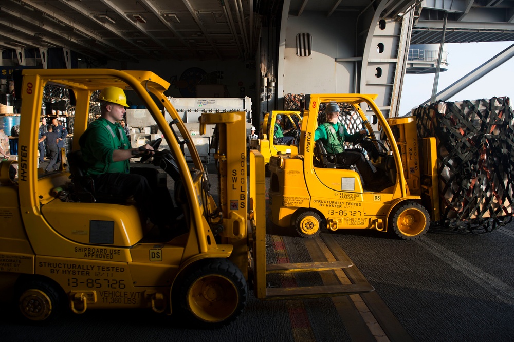 USS Harry S. Truman replenishment