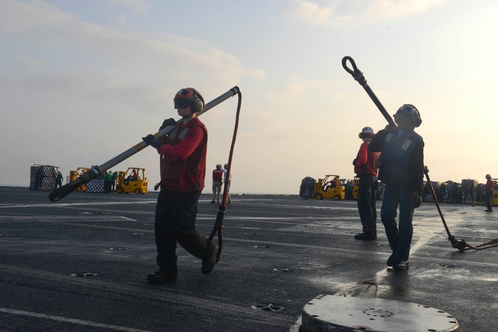 USS Harry S. Truman replenishment