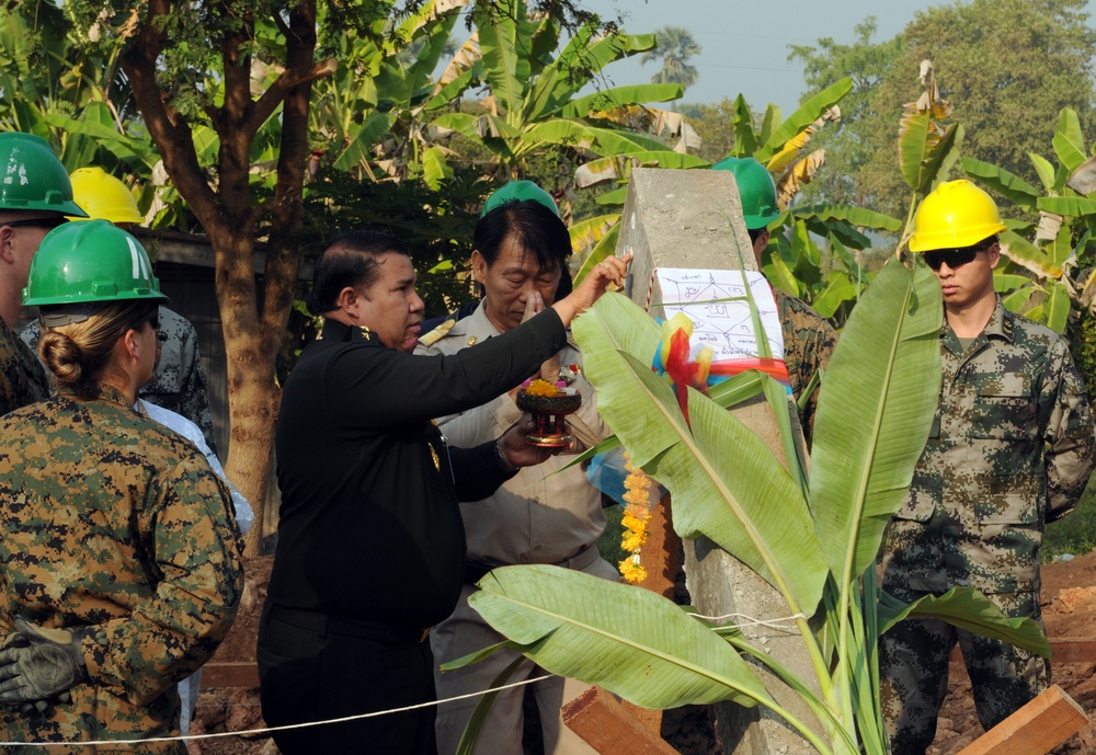 Cobra Gold 14 joint effort supports Thailand’s educational progress