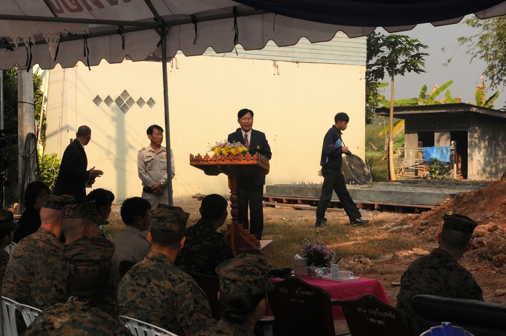 Cobra Gold 14 joint effort supports Thailand’s educational progress