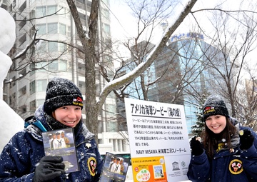2014 Navy Misawa Snow Team at 65th Annual Sapporo Snow Fest