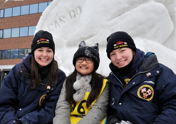 2014 Navy Misawa Snow Team at 65th Annual Sapporo Snow Fest