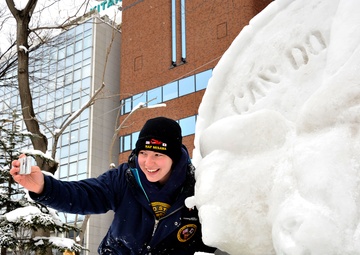 2014 Navy Misawa Snow Team at 65th Annual Sapporo Snow Fest