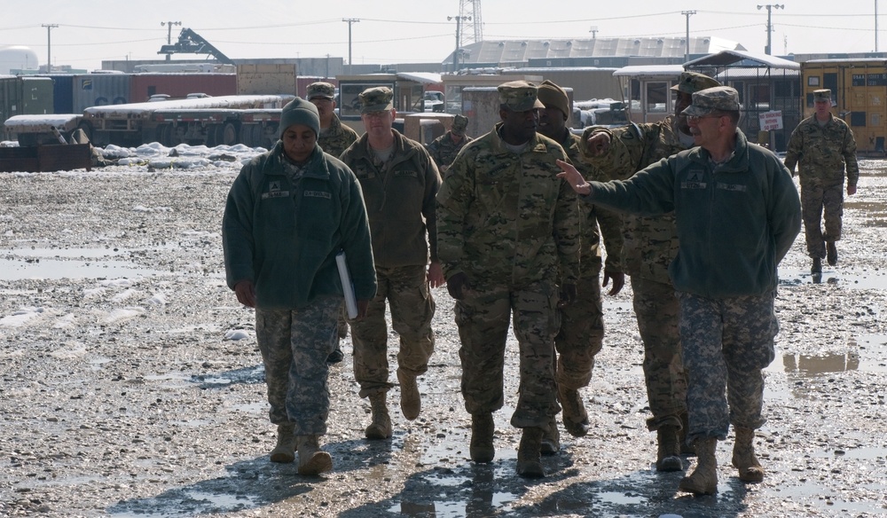 Maj. Gen. Williams visits Bagram