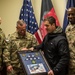 Ravens head coach John Harbaugh visits troops in Afghanistan