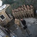 Ravens head coach John Harbaugh and Army Chief of Staff visit with troops in Afghanistan