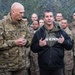 Ravens head coach John Harbaugh and Army Chief of Staff visit with Troops in Afghanistan