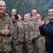 Ravens head coach John Harbaugh, and Army Chief of Staff visit with troops in Afghanistan