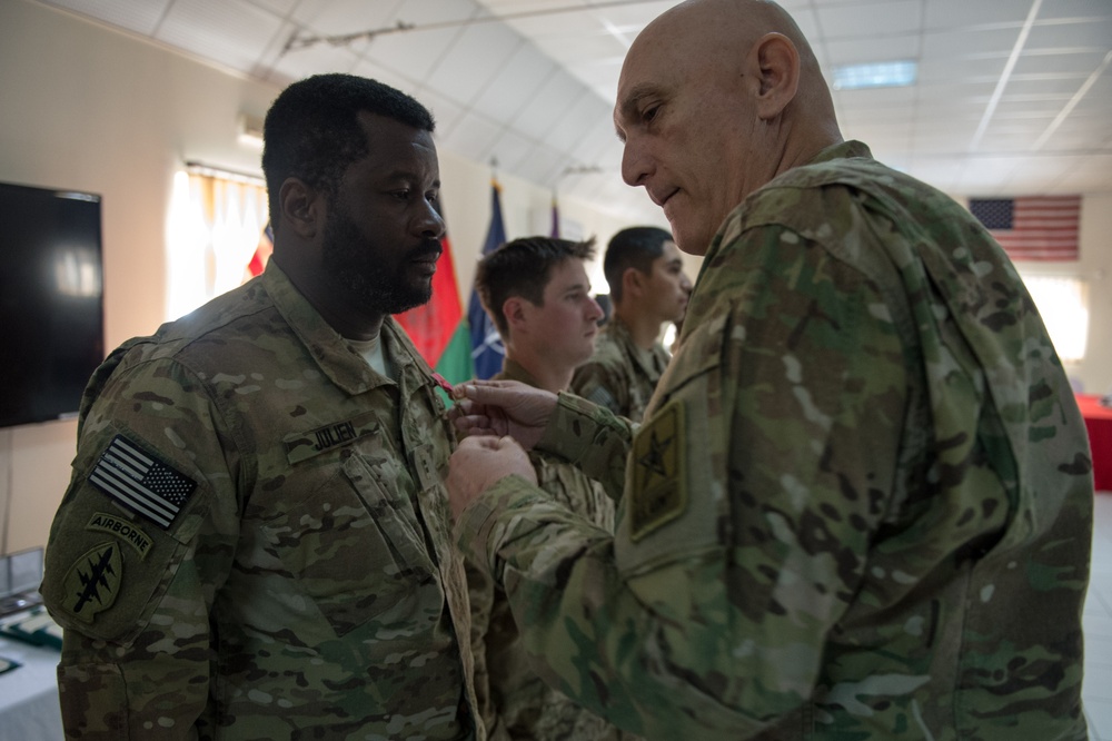 United States Army chief of staff visits with soldiers in Afghanistan