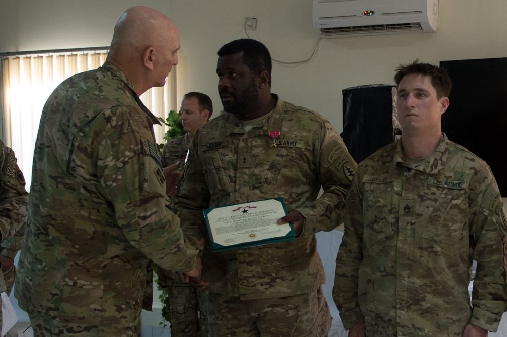 United States Army chief of staff visits with soldiers in Afghanistan