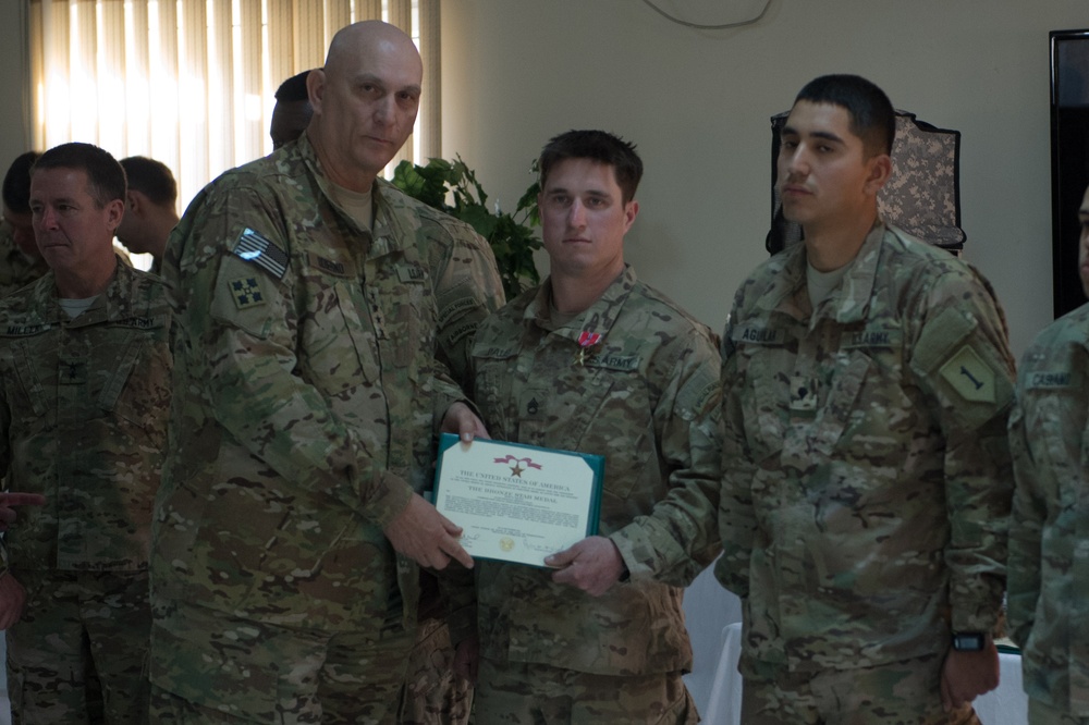 United States Army chief of staff visits with soldiers in Afghanistan