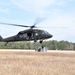 Virginia Guard aviators conduct sling load training with AIT students
