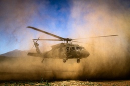 Black Hawk takes off