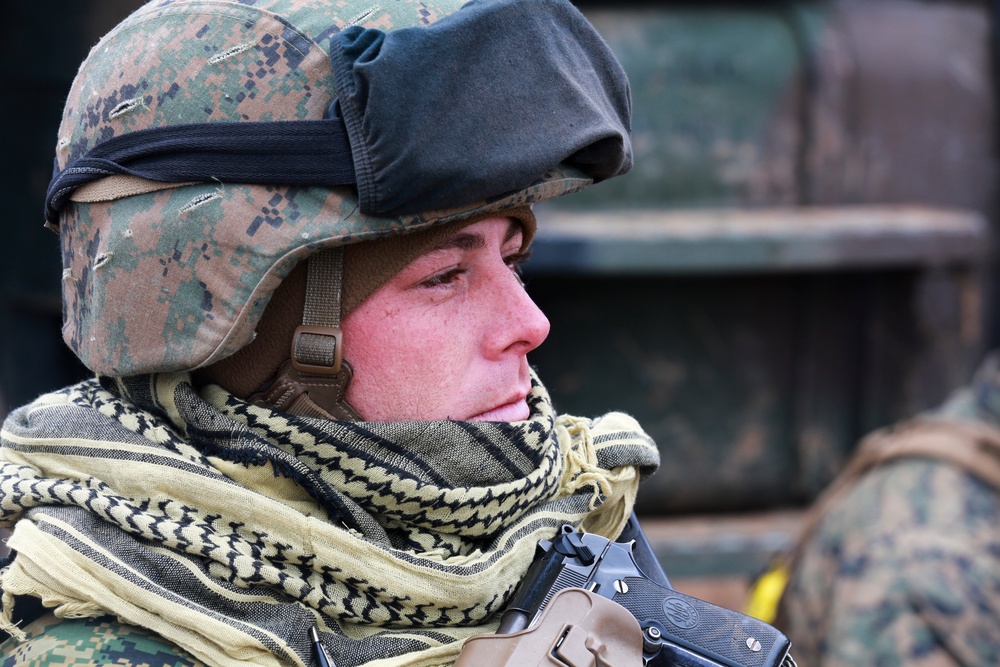 Marines, JGSDF fire 120mm mortars during Iron Fist