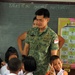 Singapore army general visits troops, students during Cobra Gold 14