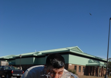 Vanguard military police certify with painful spray