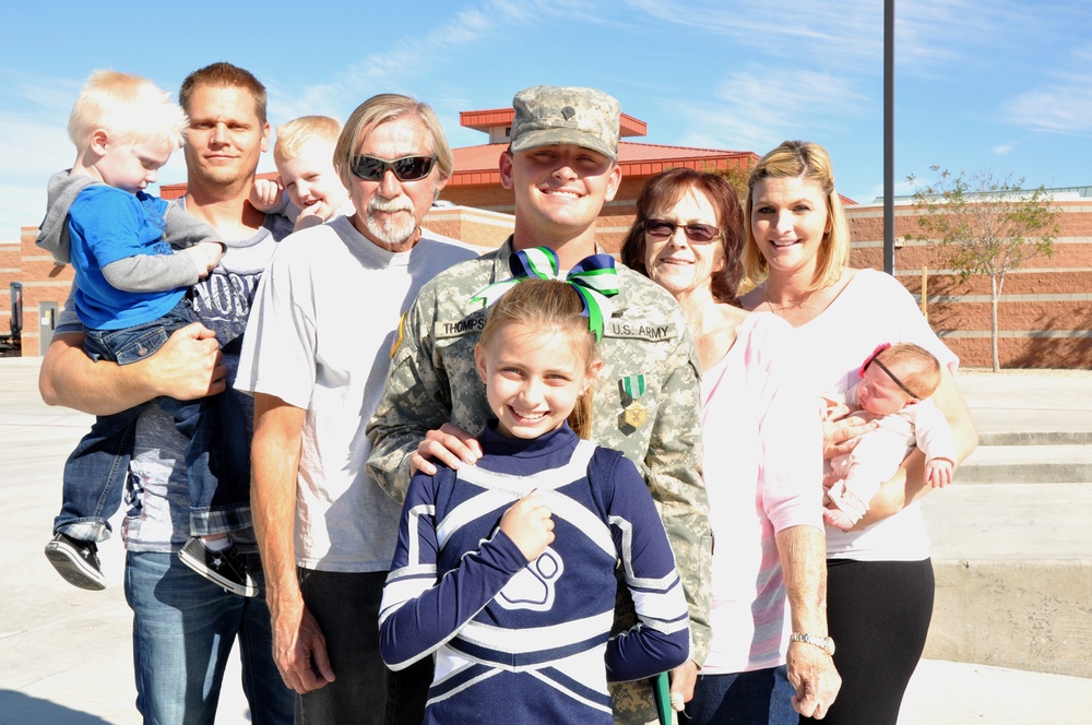 Guardsman awarded ARCOM for saving drowned toddler