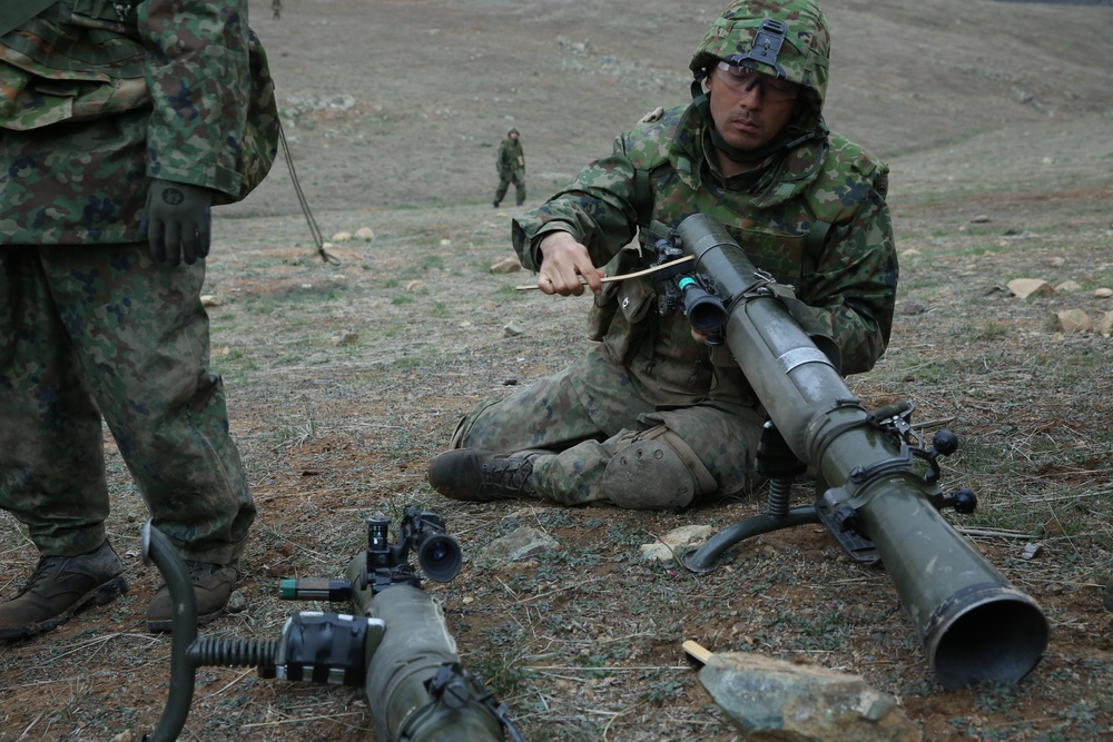 1/1, JGSDF conduct training for Iron Fist