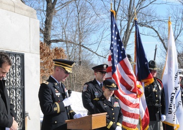 W.H. Harrison Presidential Wreath Laying Ceremony 2014