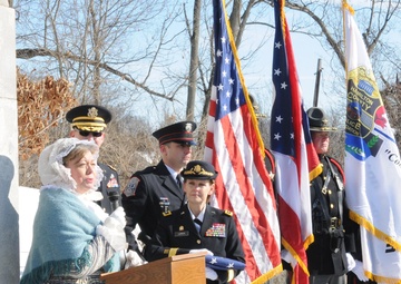 W.H. Harrison Presidential Wreath Laying Ceremony 2014