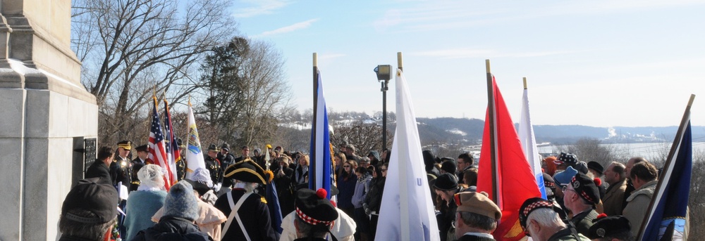 W.H. Harrison Presidential Wreath Laying Ceremony 2014