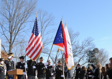 W.H. Harrison Presidential Wreath Laying Ceremony 2014