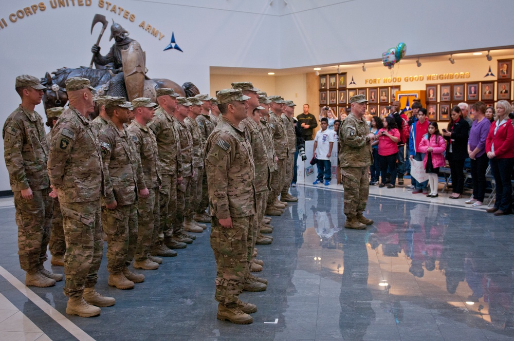 III Corps Headquarters comes home from Afghanistan