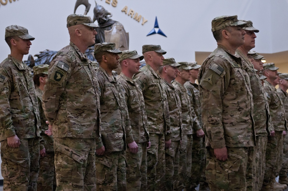 III Corps headquarters welcomed home from Afghanistan