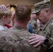 Lt. Gen. Mark Milley celebrates being home with his soldiers