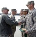 807th MC senior leaders visit soldiers in Kuwait