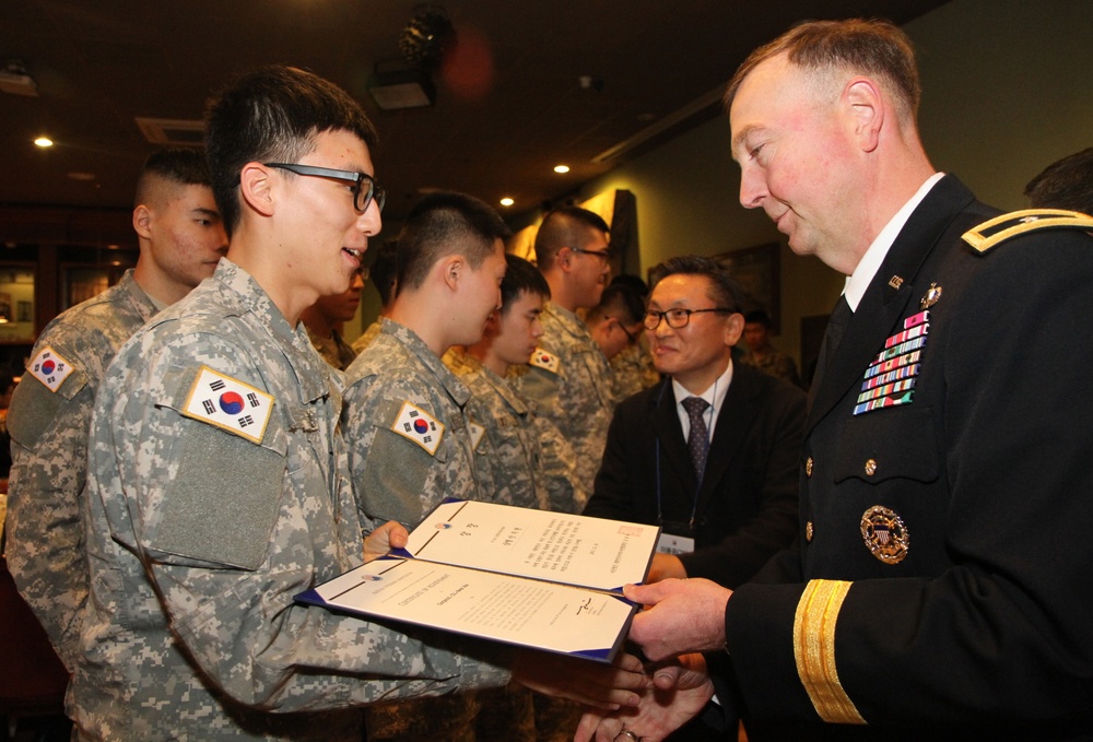 Area IV KATUSA ball honors 11 exemplary soldiers