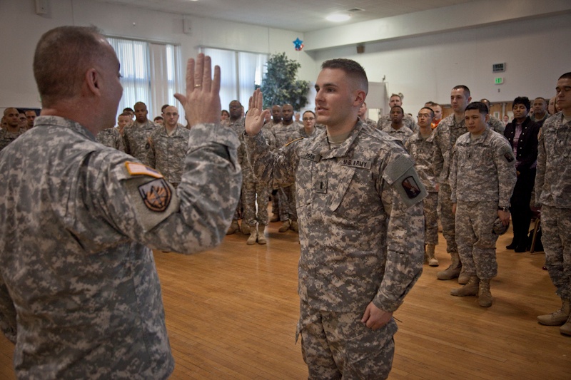 55th Signal Company Change of Command ceremony