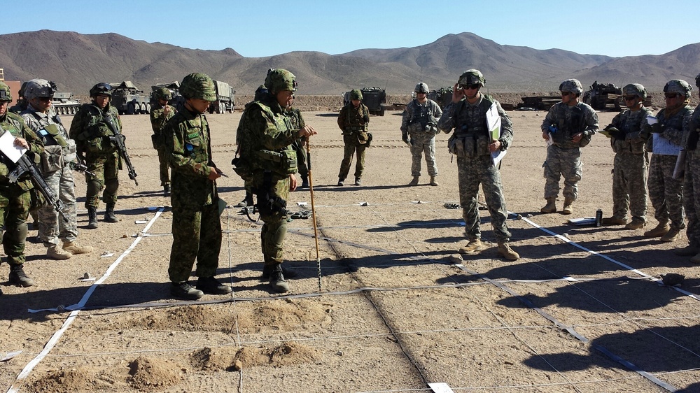 NTC Rotation 14-03, Japanese Ground Self-Defense Force Training