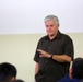 1st Marine Division Sailors hear from Retired master chief petty officer of the Navy