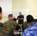1st Marine Division Sailors hear from Retired master chief petty officer of the Navy