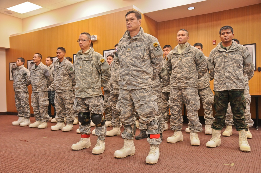 Royal Thai Armed Forces members visit JBER