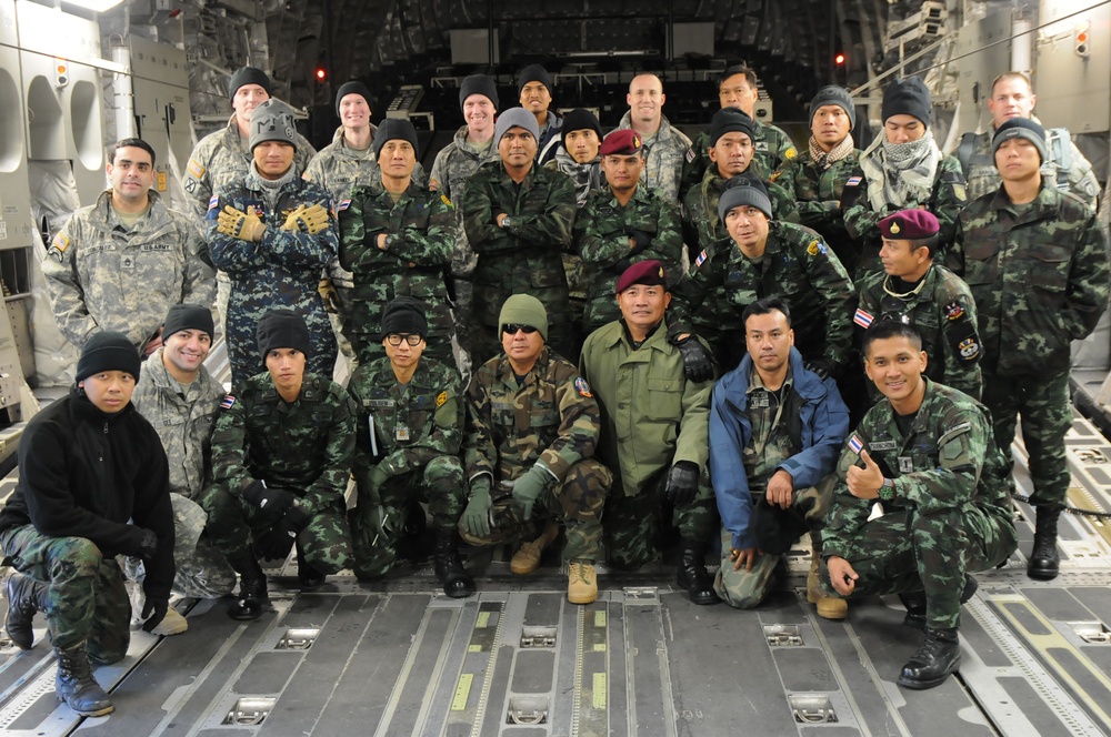 Royal Thai Armed Forces members visit JBER