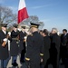 Armed forces full honor wreath ceremony