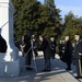 Armed forces full honor wreath ceremony