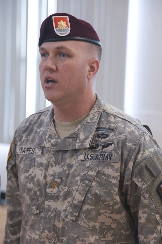 Maj. Kyle R. Yates/ Maj. Stewart N. Brown Change of Command