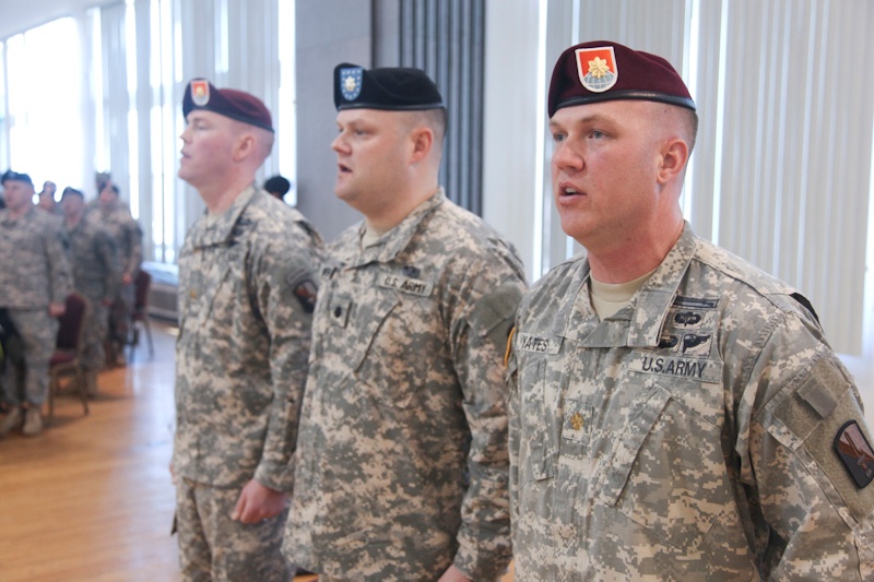 Maj. Kyle R. Yates/ Maj. Stewart N. Brown Change of Command